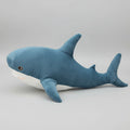 Colorful Shark Plush Toy – Soft Stuffed Animal Pillow